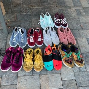 All the shoes are worn great condition! Take all 100 bucks Nike Addis Cole Hann